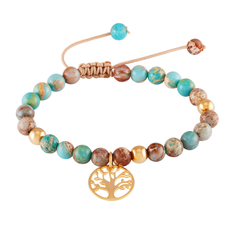 PULSEIRA PRATA DOURADA UNIKE FUN S19 GREEN GOLD - Image 4