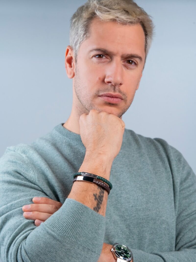 Pulseira One Homem Maven Castanha