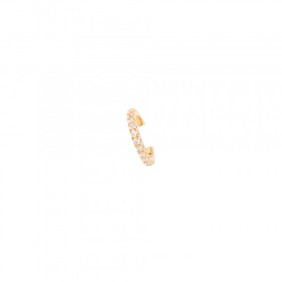Ear Cuff Unike Mia Rose Shiny Golden
