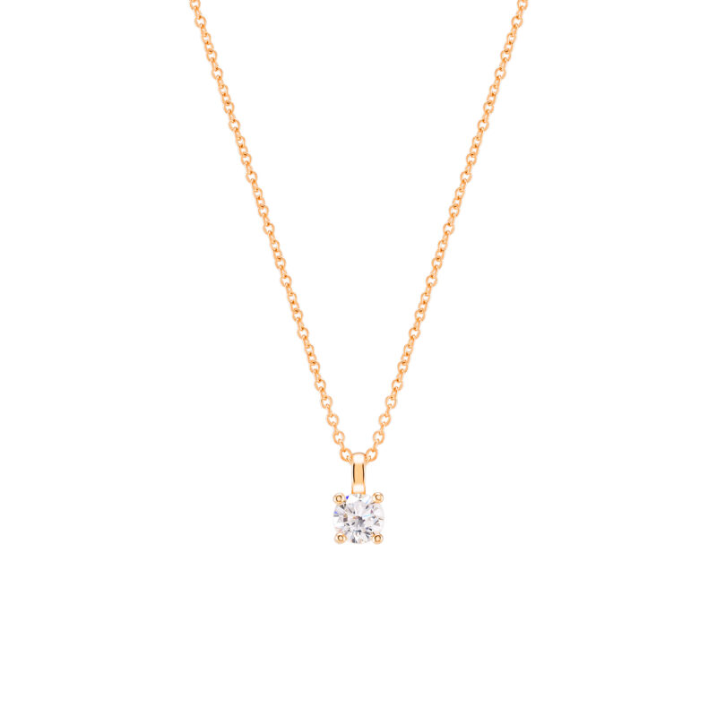 COLAR UNIKE MIA ROSE SOLITAIRE GOLD - Image 2