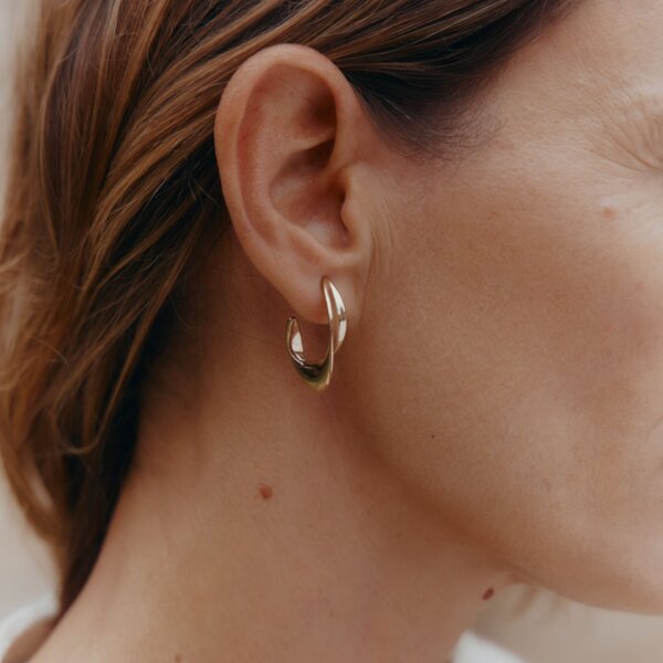 Brincos Vidal&Vidal c/ Banho Ouro 18k