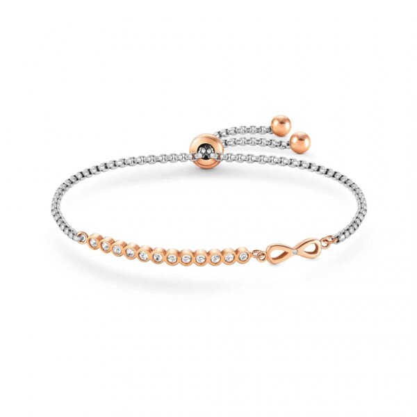 Pulseira Nomination Millelluci Infinito Rose Gold
