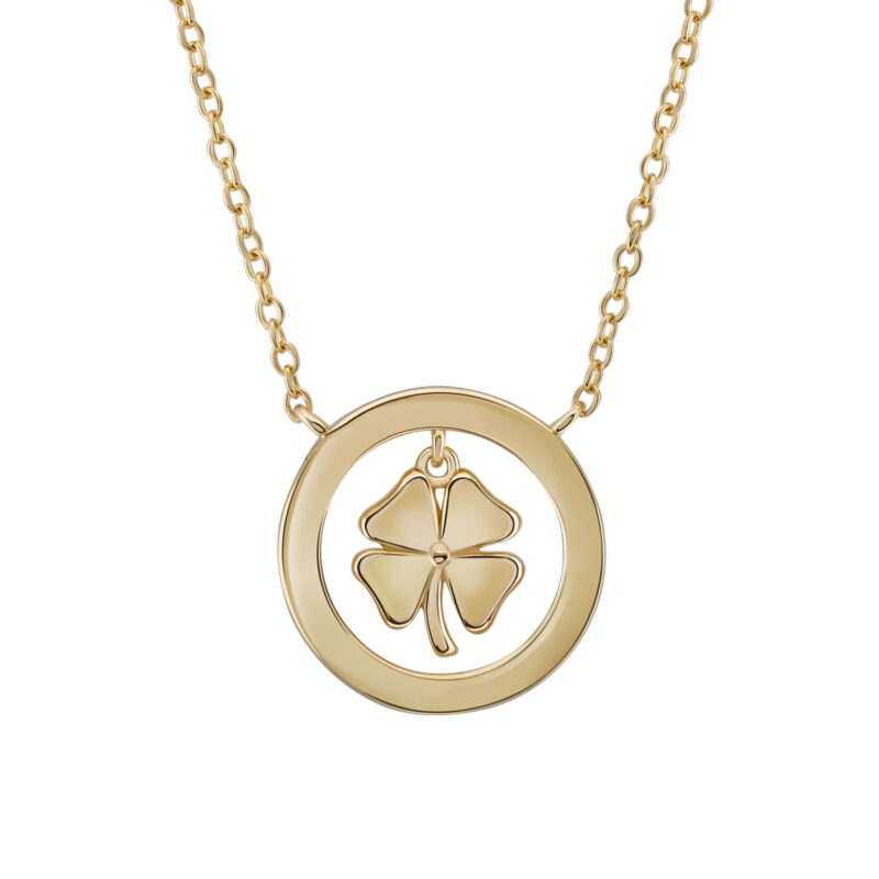 COLAR UNIKE MEANINGFUL CLOVER GOLD - Image 5