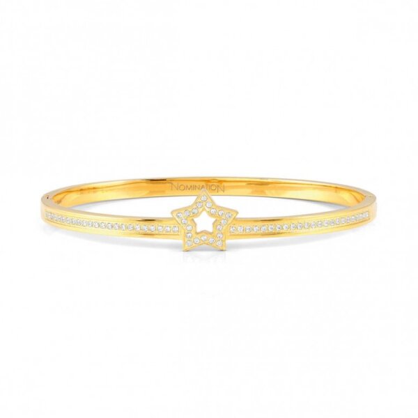Pulseira Nomination Pretty Bangles Estrela Dourada
