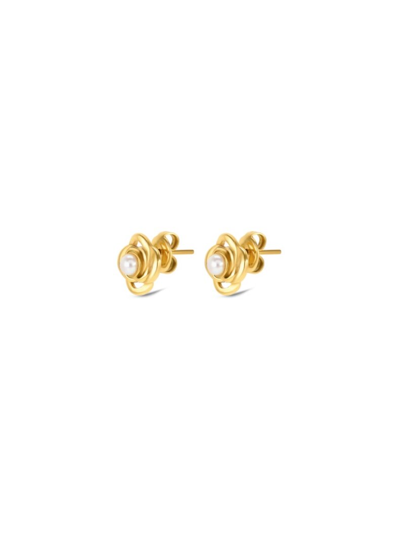 Brincos One Senhora Rose Pearl Gold - Image 2
