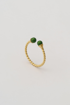 ANEL MAJORICA TWIST PÉROLA VERDE