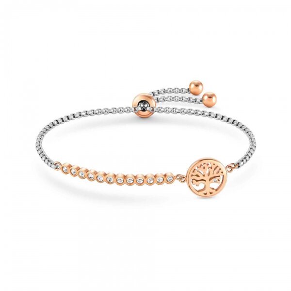 Pulseira Nomination Millelluci Árvore da Vida Rose Gold