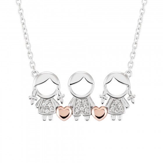 Colar Unike Mum Menino & 2 Meninas