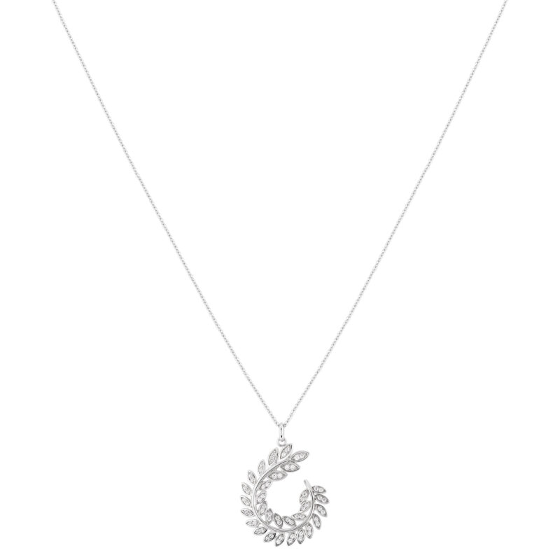 COLAR PRATA UNIKE CLASSY & CHIC LEAF - Image 3
