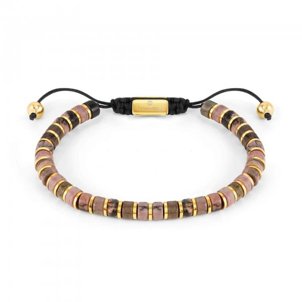 Pulseira Nomination Instinct Rodocrosita