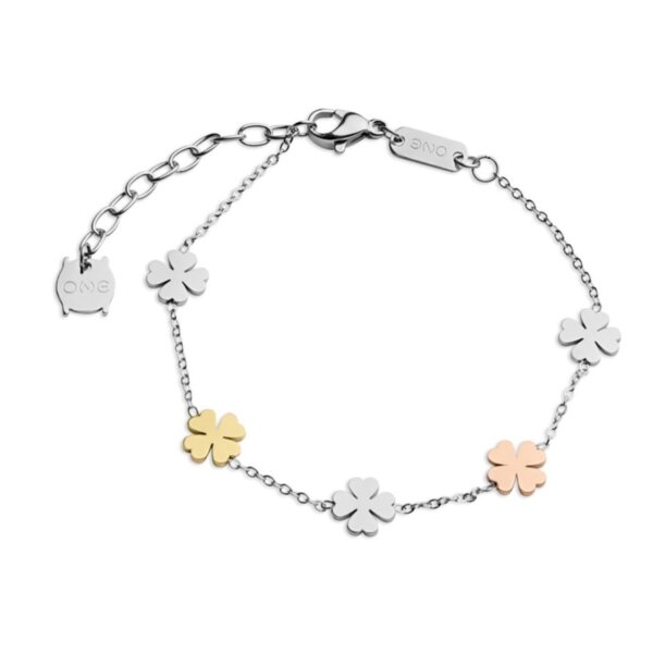 Pulseira One Senhora Lucky Flower Tricolor