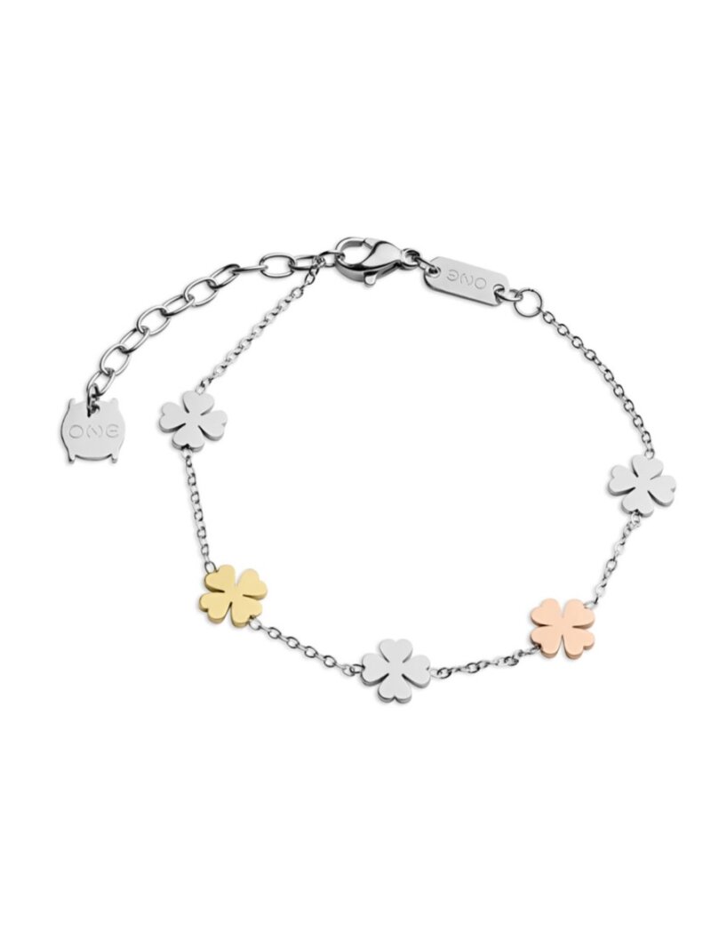Pulseira One Senhora Lucky Flower Tricolor
