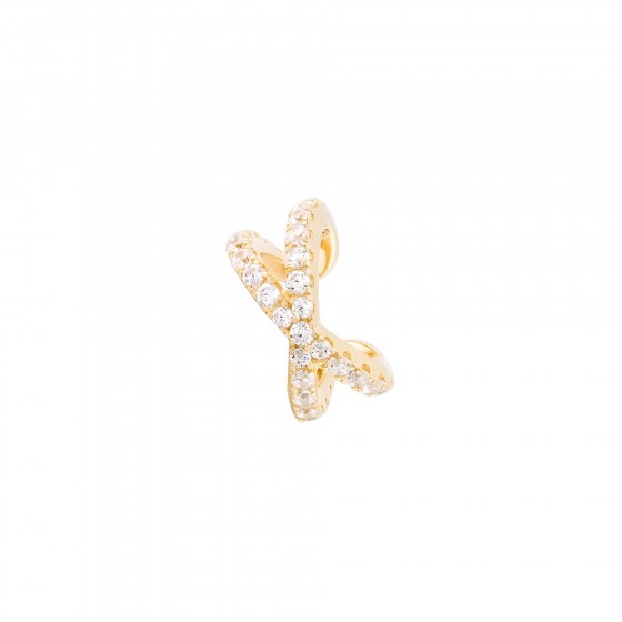Ear Cuff Unike Classy Crossed