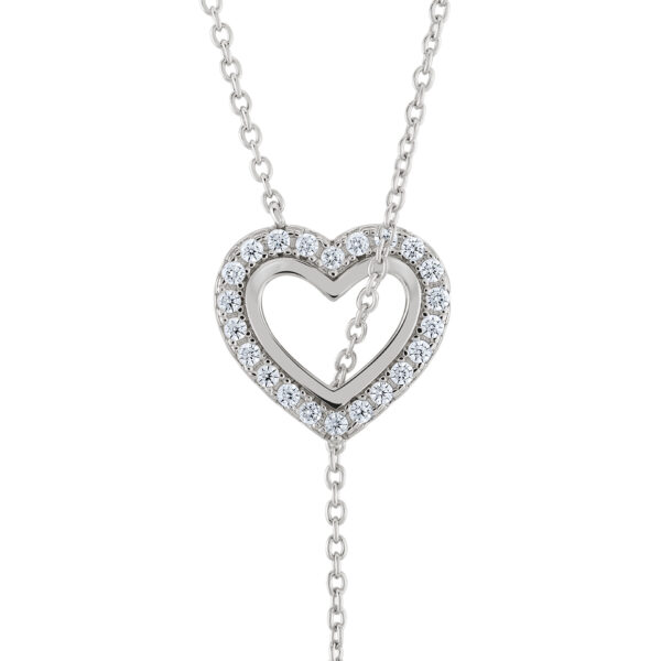 COLAR UNIKE VALENTINES SILVER