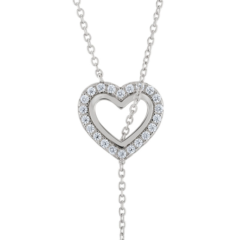 COLAR UNIKE VALENTINES SILVER