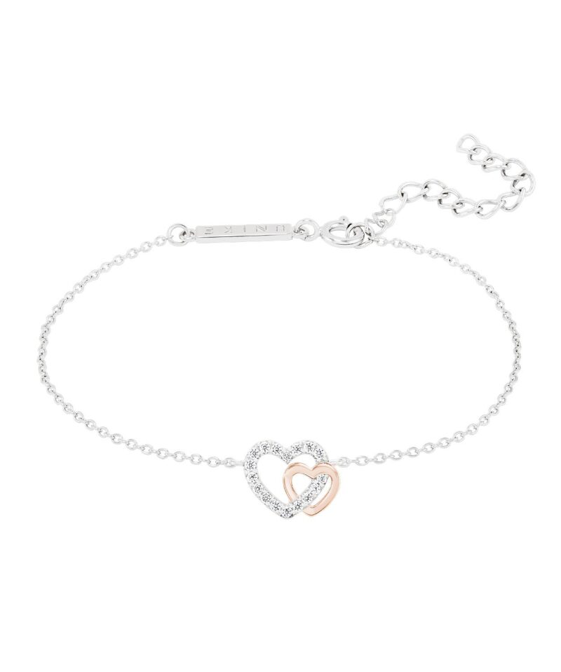 PULSEIRA UNIKE CLASSY & CHIC TWO HEARTS ROSE GOLD - Image 2