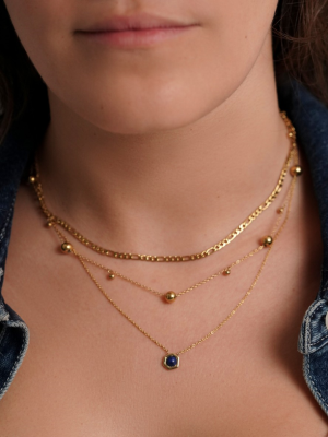 Colar One Senhora Element Blue Gold