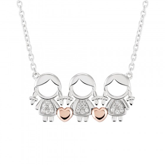 Colar Unike Mum 3 Meninas