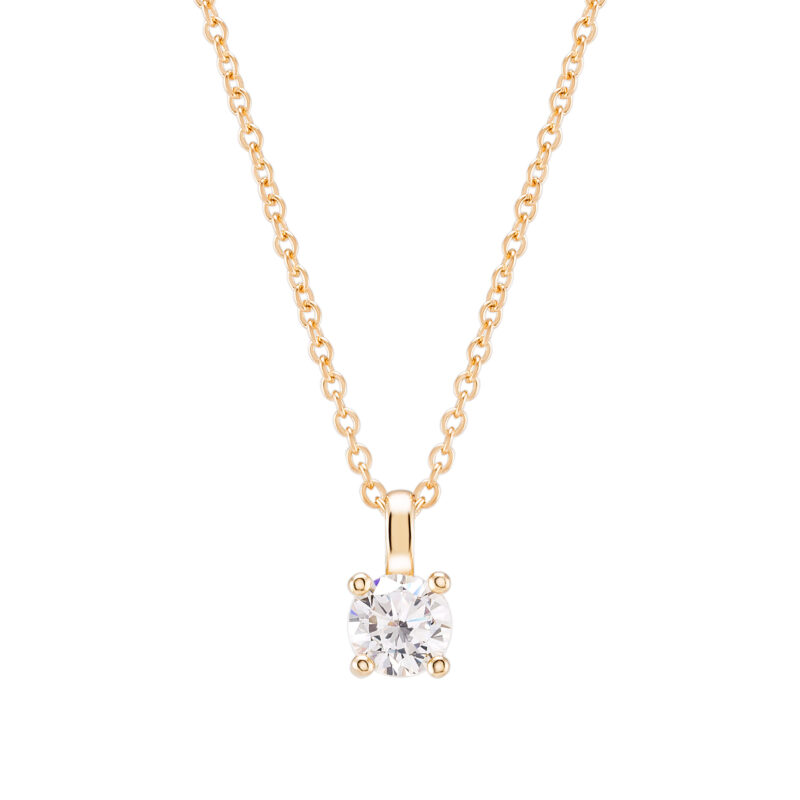 COLAR UNIKE MIA ROSE SOLITAIRE GOLD - Image 3