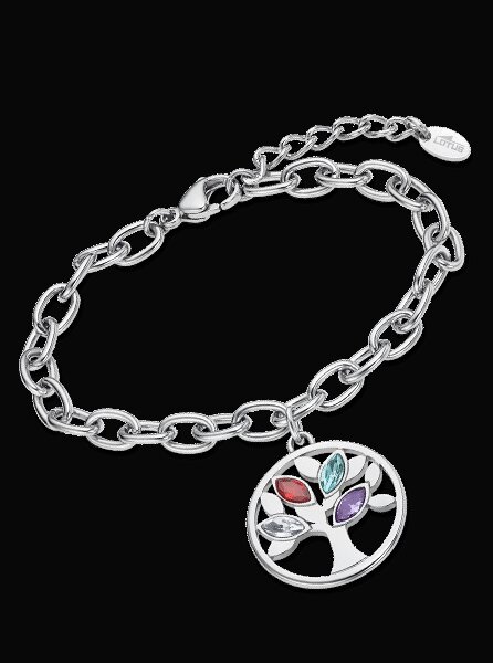 Pulseira Lotus Style Árvore da Vida c/ zircónias