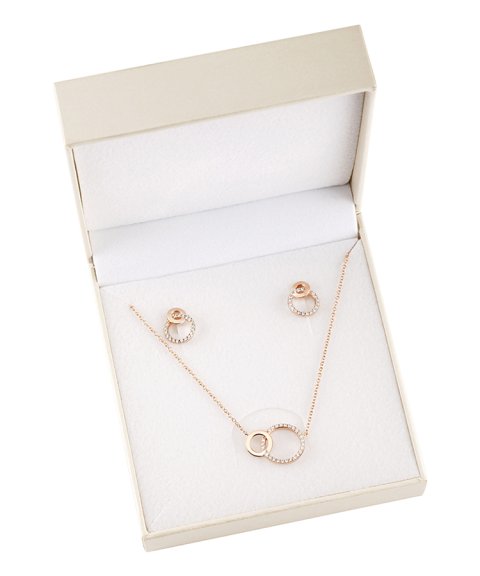 PACK UNIKE VALENTINES 2021 COLAR E BRINCOS ROSE