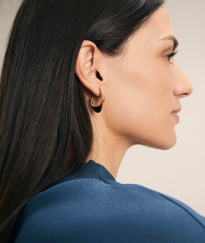 Brincos Vidal&Vidal c/ Banho Ouro 18k - Image 2