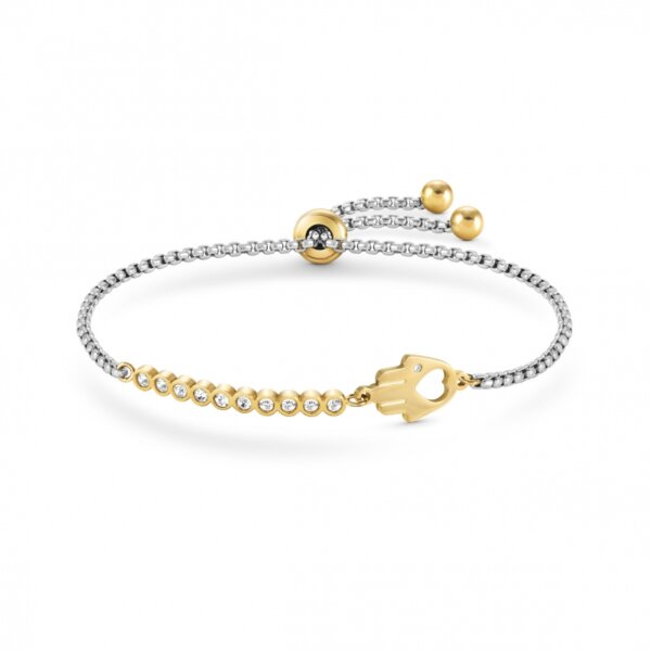 Pulseira Nomination Millelluci Mão de Fátima Dourada