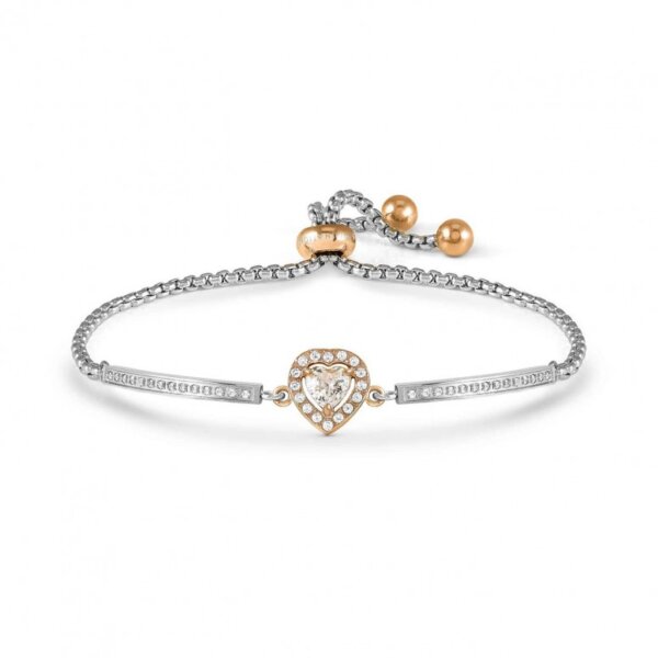 Pulseira Nomination Royal Dream Coração Rose Gold