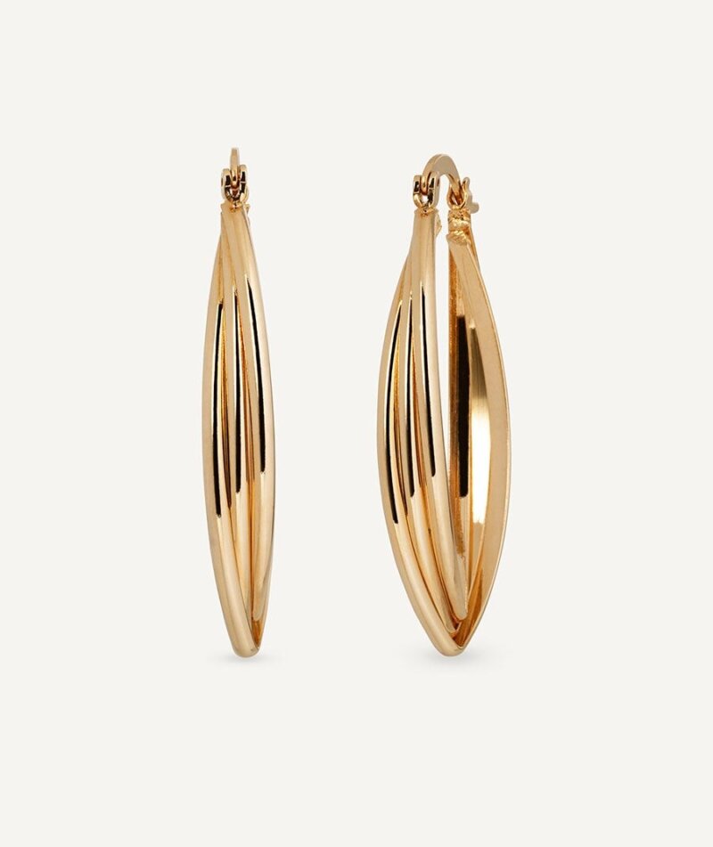 Brincos Vidal&Vidal Triple Oval Hoop Remi - Image 3
