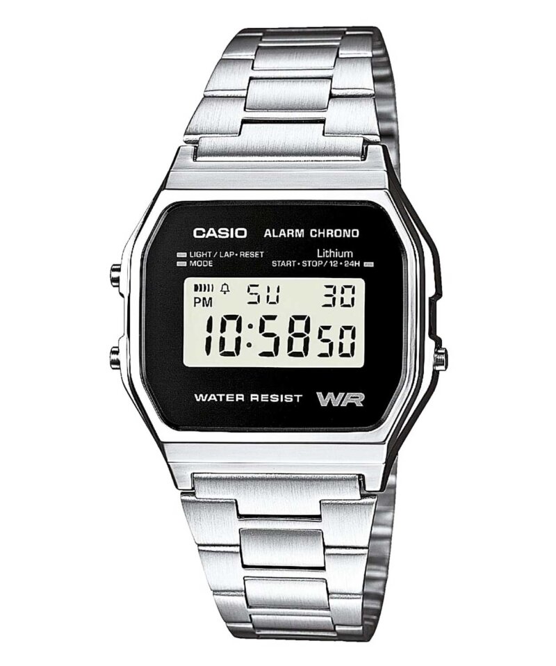 Relógio Casio Vintage Iconic Preto