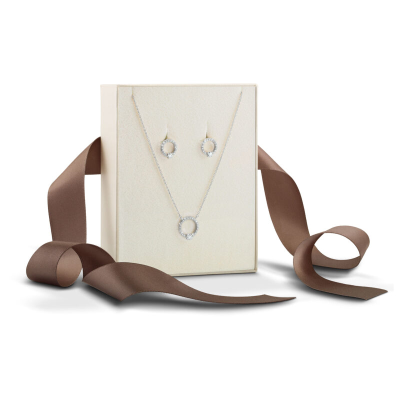 PACK UNIKE CLASSY & CHIC CIRCLE SILVER - Image 3