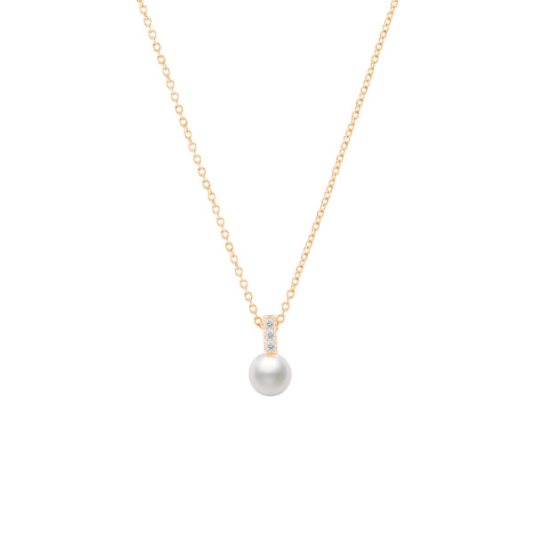 COLAR UNIKE PEARLS GOLD
