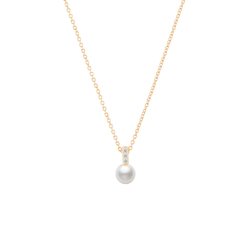 COLAR UNIKE PEARLS GOLD