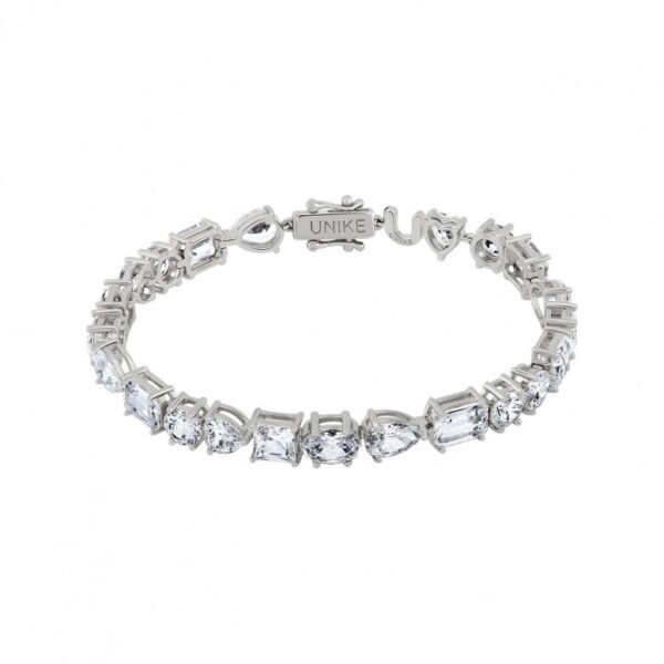 Pulseira Unike Tennis Pattern White