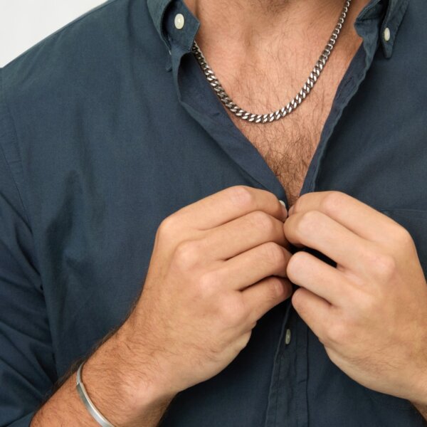 Colar One Men Sandy Mate Steel