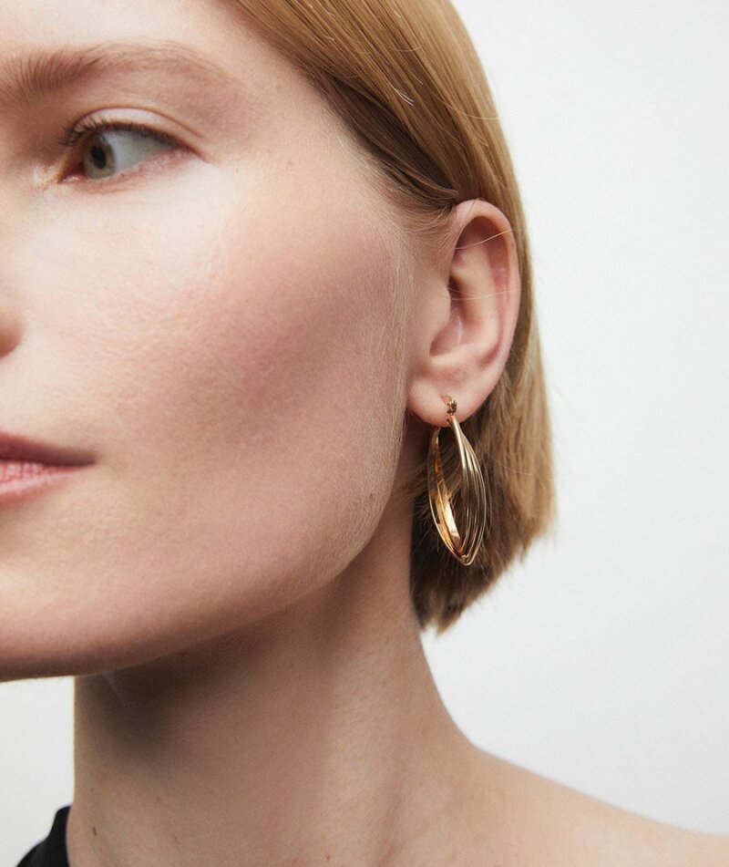Brincos Vidal&Vidal Triple Oval Hoop Remi - Image 4