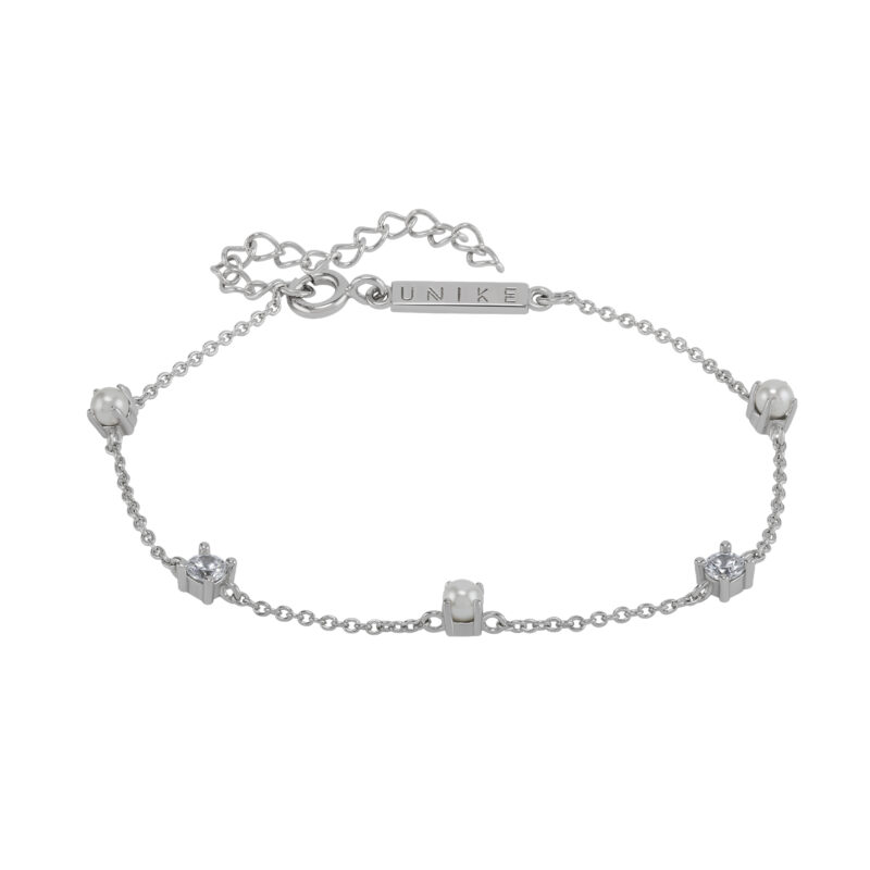 PULSEIRA UNIKE CLASSY&CHIC PEARL&SOLITAIRE SILVER - Image 2