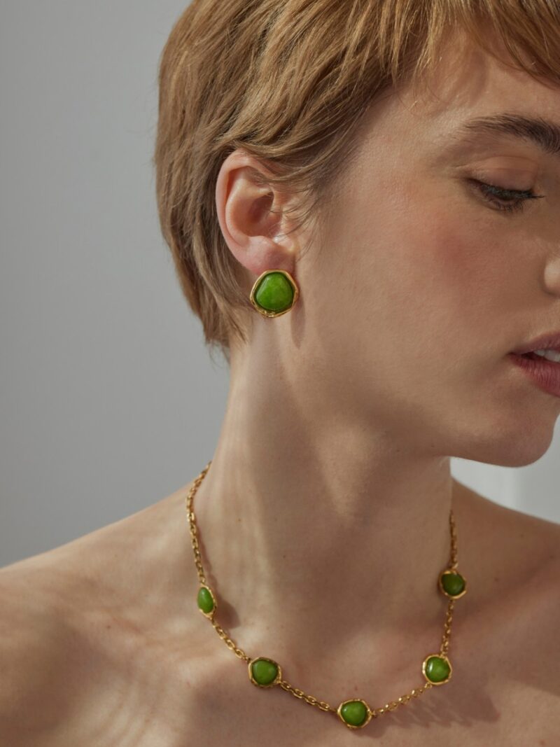 Brincos One Senhora Element Green Gold - Image 2