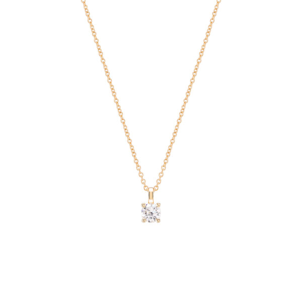 COLAR UNIKE MIA ROSE SOLITAIRE GOLD