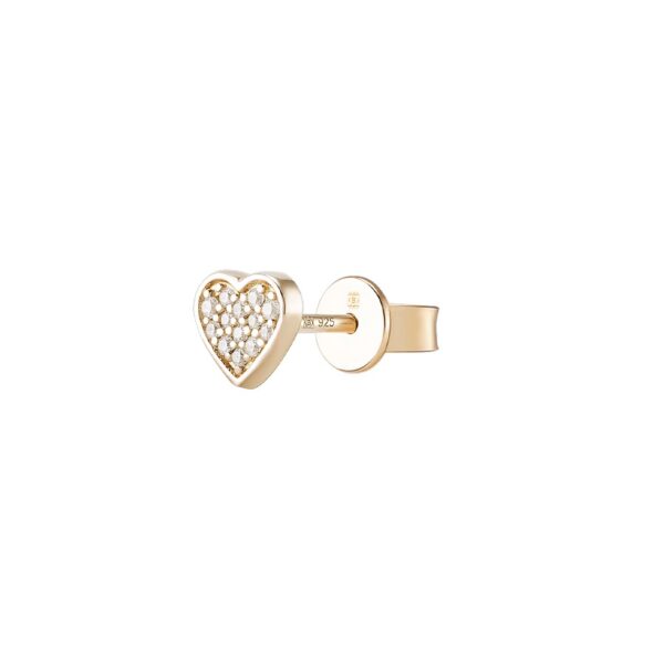 BRINCOS UNIKE HEART GOLD
