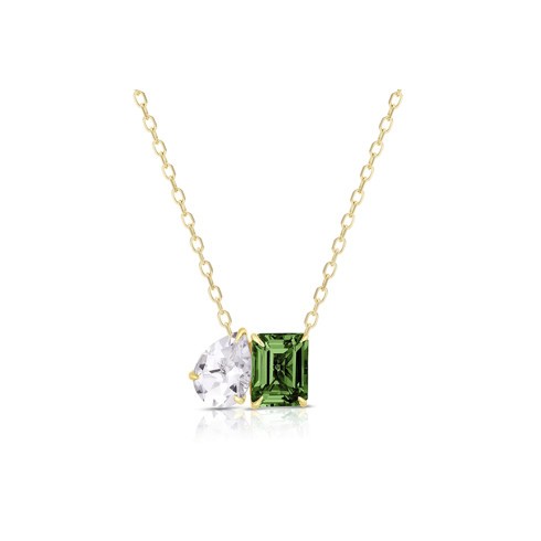 Colar Liu Jo Pedra Verde