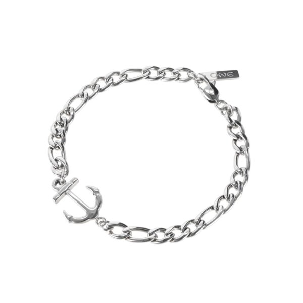 Pulseira One Homem Anchor Steel