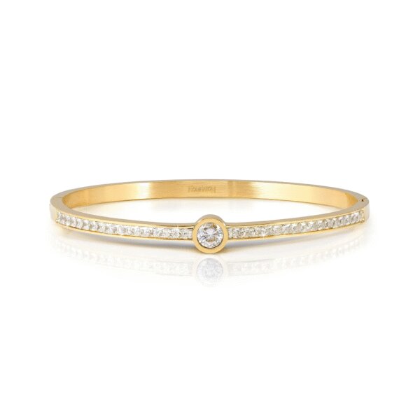 Pulseira Nomination Pretty Bangles Dourada