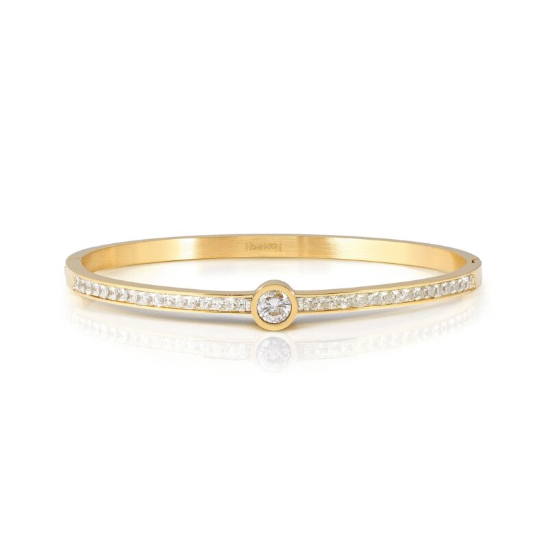 Pulseira Nomination Pretty Bangles Dourada