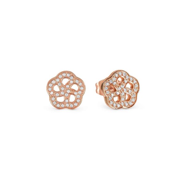 Brincos Nomination D'amore Flor Rose Gold