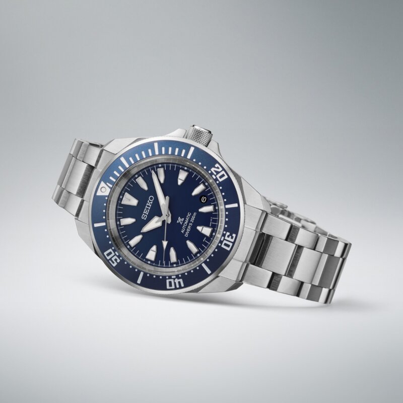 Relógio Seiko Prospex Diver Samurai Azul - Image 3