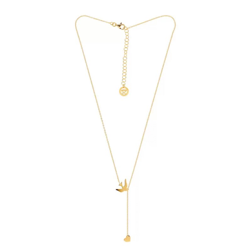 Colar Eugénio Campos Love Bird Dourado