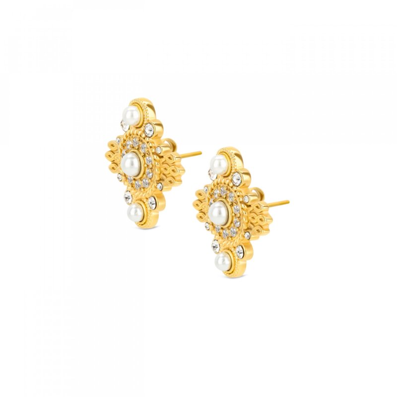 Brincos One Senhora Ophelia Blossom Gold - Image 2