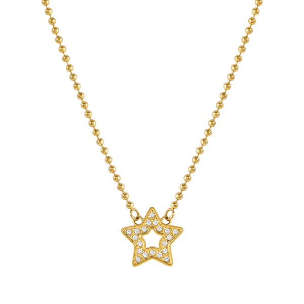 Colar Nomination D'amore Estrela Dourada
