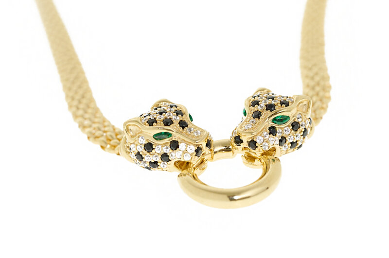 Colar Eugénio Campos Jaguar Dourado - Image 2